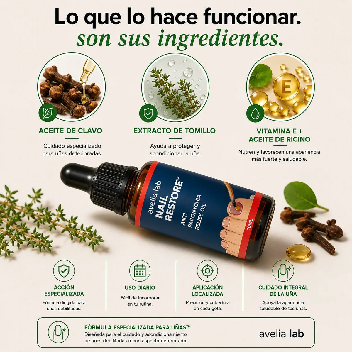 Nail Restore™ | Elimina los hongos en 7 días